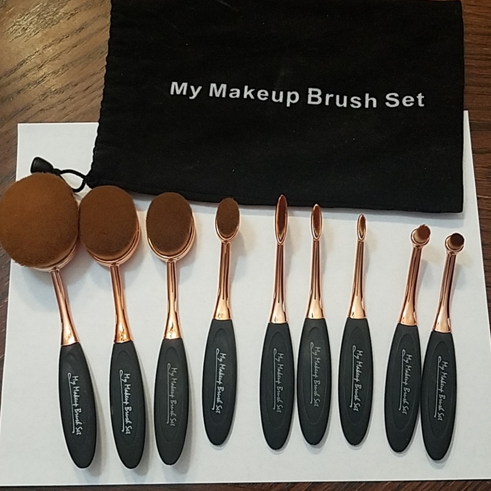Oval Brush Set
